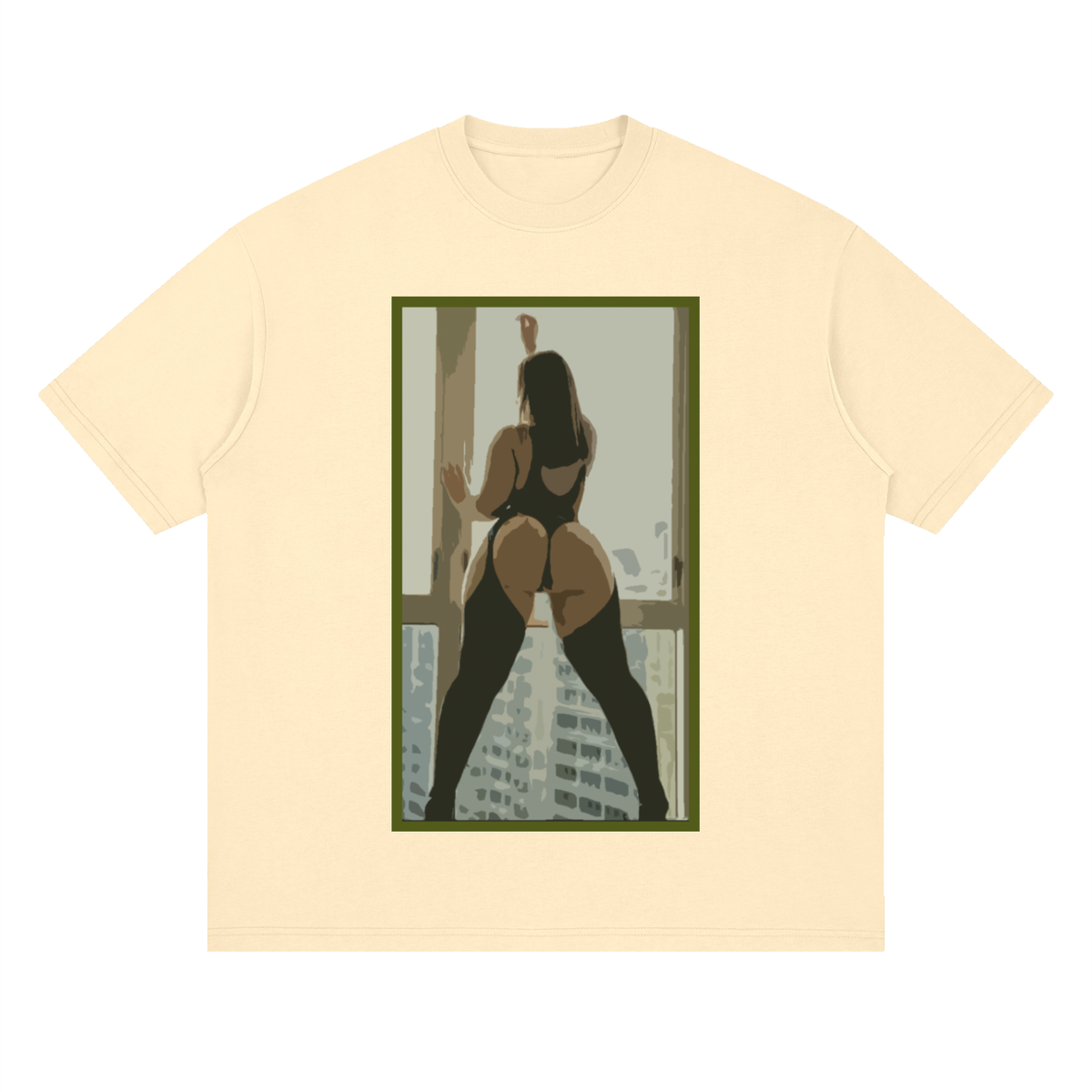 Hoodstar Cheeky Volume 1 Streetwear Loose Drop Shoulder T-Shirt