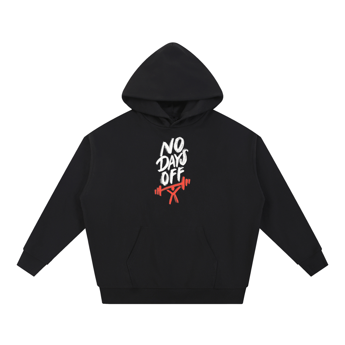 No Days Off  Heavyweight Hoodie