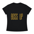 Boss up Women's Slim Fit Crewneck T-Shirt