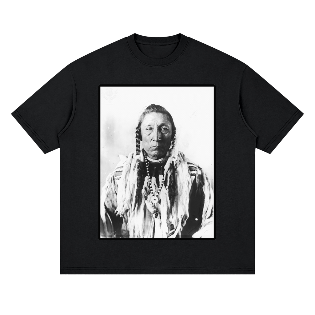 Hoodstar Native Streetwear Loose Drop Shoulder T-Shirt