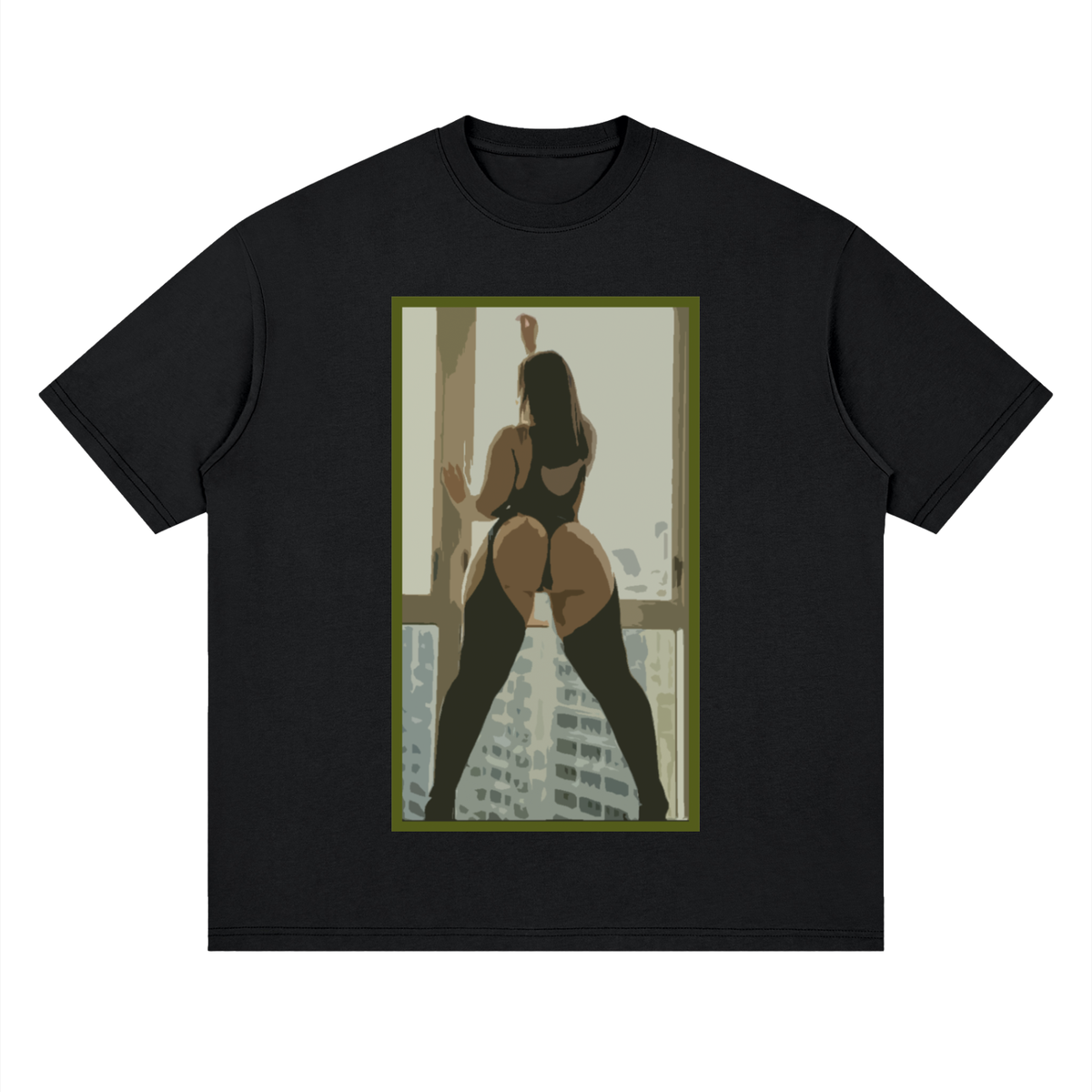 Hoodstar Cheeky Volume 1 Streetwear Loose Drop Shoulder T-Shirt