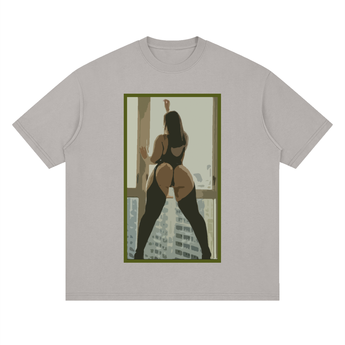 Hoodstar Cheeky Volume 1 Streetwear Loose Drop Shoulder T-Shirt