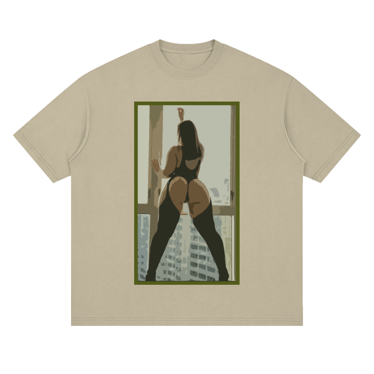 Hoodstar Cheeky Volume 1 Streetwear Loose Drop Shoulder T-Shirt